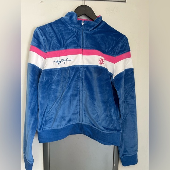 Ruff Ryder Y2K Track Jacket and Skirt Velvet Set - Picture 2 of 16